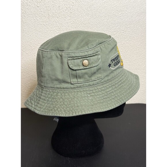 Looney Toons Tweety Gear Khaki Bucket Hat - Picture 3 of 6